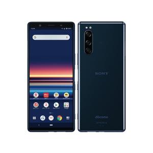 「新品 未使用品 白ロム 」SIMフリー docomo Xperia 5 SO-01M blue ブルー　※赤ロム保証「docomo SIMロック解除] 「sony/ソニー]｜quality-shop