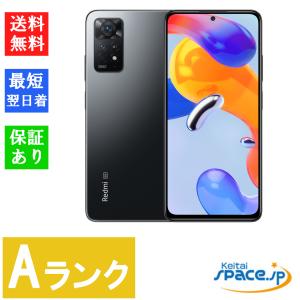 【中古】Aランク Simフリー Xiaomi Redmi Note 11 Pro 5G グラファイトグレー [6GB/128GB]｜quality-shop