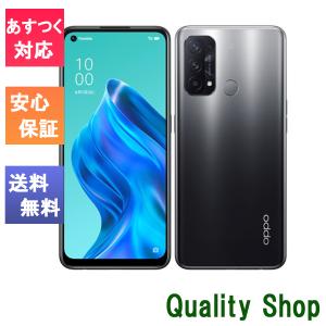 SIMフリー OPPO Reno5 A シルバーブラック