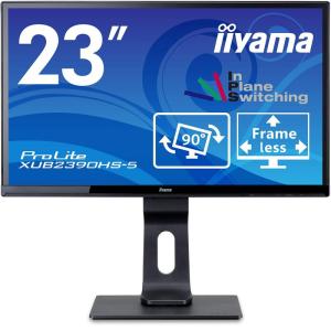 モニター iiyama ディスプレイ 23インチ フルHD AH-IPS方式 高さ調整 フレームレス HDMI DVI-D D-Sub 全ケ｜qualityfactory
