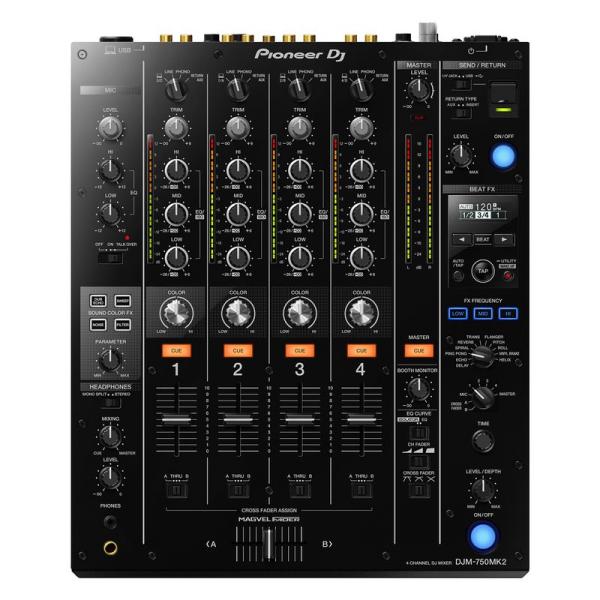 Pioneer DJ 4チャンネルDJミキサー DJM-750MK2