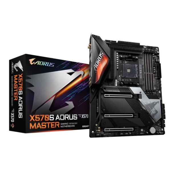 GIGABYTE X570S AORUS MASTER Rev.1.0 マザーボード ATX AMD...