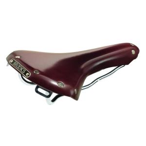 BROOKS(ブルックス) レザーサドル サイドを大きくカットした伝統のスポーツモデル B15 SWALLOW CHROME A.BROWN｜qualityfactory