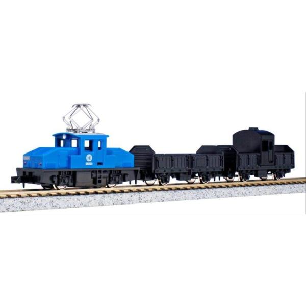 KATO Nゲージ チビ凸セット いなかの街の貨物列車 青 10-504-2 鉄道模型 電気機関車