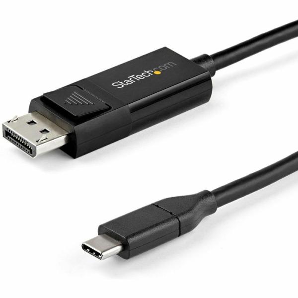 StarTech.com USB-C - DisplayPort 1.4 変換ケーブル/2m/双方向...