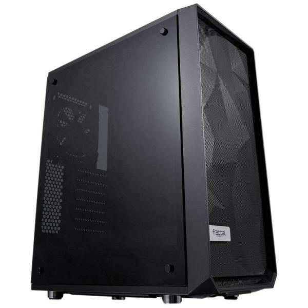 Fractal Design Meshify C Blackout Tempered Glass P...