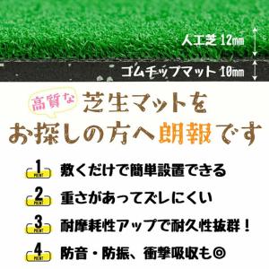 人工芝マット 50cm × 100cm H2....の詳細画像1