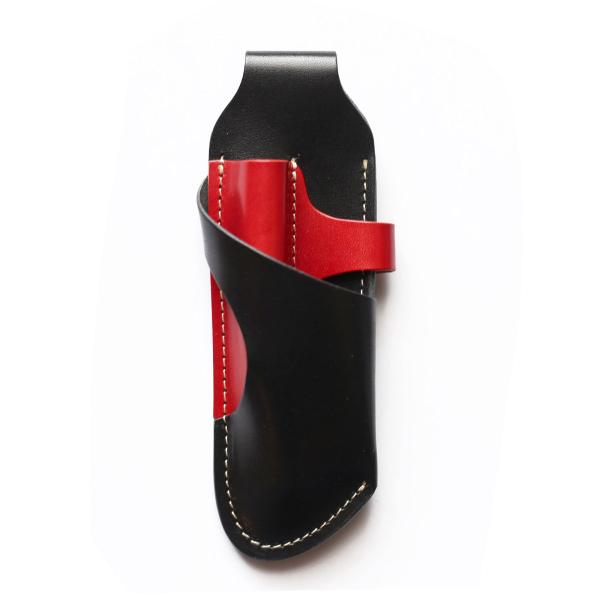 【ペンストラップ二本差し】レザー文具 「栃木レザー 定番BASICシリーズ」本革 日本製 万年筆も収...