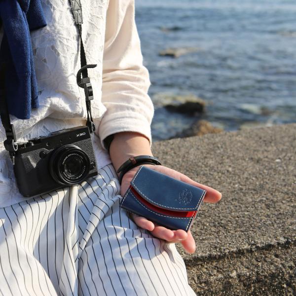 小さいふ。ペケーニョ 栃木レザー 定番BASICシリーズ「フレンチトースト」ミニ財布 小さい財布  ...