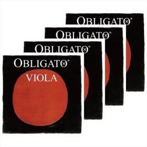 オブリガート ビオラ弦 標準セット 4210 【ピラストロ】 [Obligato]｜quattro-web