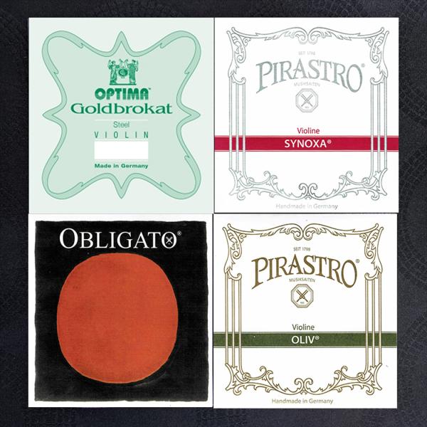 高畠浩先生推奨 【バタケセット】バイオリン弦セット