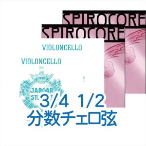 ポジティブおすすめ！チェロ弦SET【2】＜ラーセン＋スピロコア