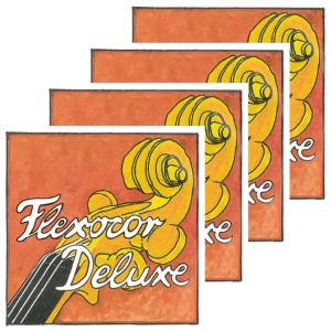 フレクソコア デラックス チェロ弦 標準セット 3380 【ピラストロ】 [Flexocore Deluxe]｜quattro-web