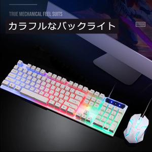 ゲーミングマウス ゲーミングキーボード 2点セ...の詳細画像3