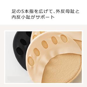 足裏保護パッド サポーター 5本指 衝撃吸収 ...の詳細画像3