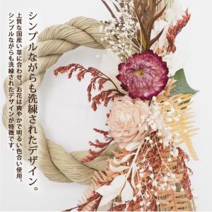 しめ縄 しめ縄飾り 正月飾り お正月 玄関 リ...の詳細画像2