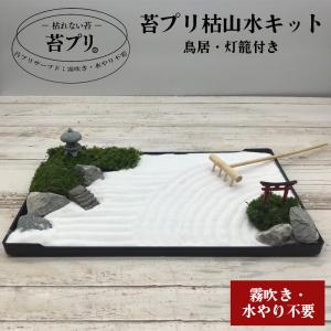苔プリ 枯れない苔 枯山水キット 日本庭園 枯山...の商品画像