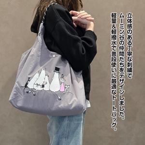 ムーミン MOOMIN トートバッグ 刺繍 ナ...の詳細画像1