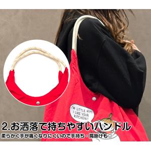 ムーミン MOOMIN トートバッグ 刺繍 ナ...の詳細画像3