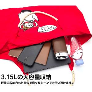 ムーミン MOOMIN トートバッグ 刺繍 ナ...の詳細画像4
