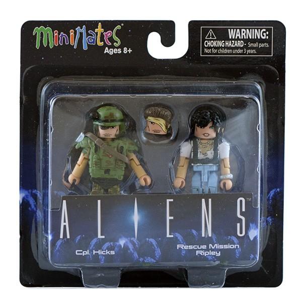 エイリアン/Cpl. ヒックス＆レスキュー ミッション リプリー ミニメイツ　2-パック