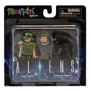 エイリアン/Pvt.ドレイク＆バトルダメージド アタッキング エイリアン