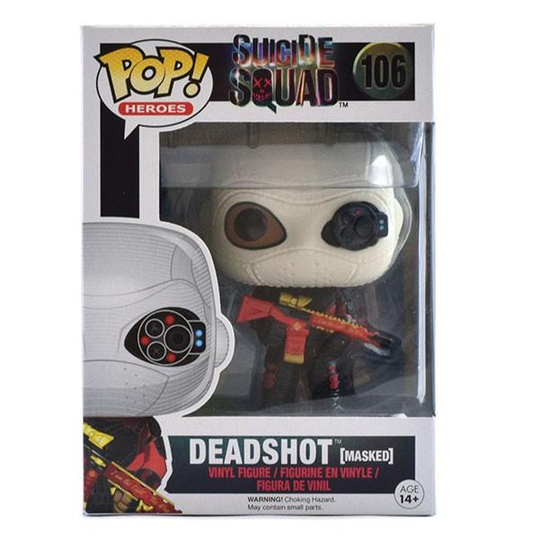 ファンコ/DCコミックス/スーサイド・スクワッド/デッドショット/POP!  ビニルフィギュア