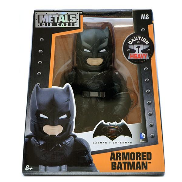 DC コミックス／バットマン VS スーパーマン：4インチ アーマー バットマン ダイキャストメタル...
