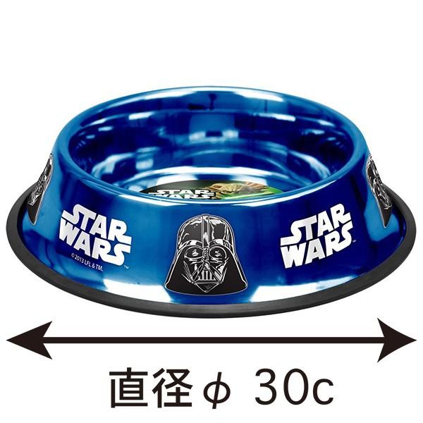 プラチナム/ステンレス製　48oz スターウォーズ/ダースベイダー ノンティップボウル