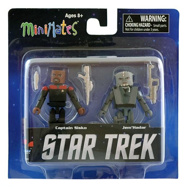 スタートレック　ディープ・スペース・ナイン　シスコ大佐＆ジェムハダー　ミニメイツ　２パック