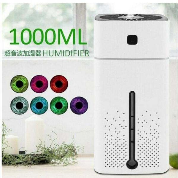 次亜塩素酸水 アロオイル対応  大容量 超音波式 加湿器 卓上タイプ（ホワイト・ブラック）