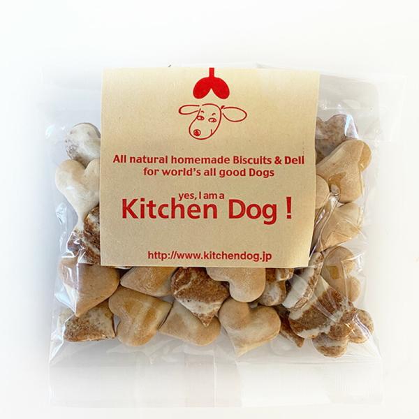 犬用 わんちゃん用 ビスケット アーモンド・キャラメル トッピング おやつ クッキー キッチンドッグ...