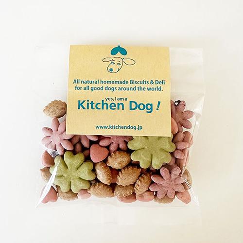 犬用  ビスケット 時は永遠に 45g トッピング おやつ クッキー キッチンドッグ