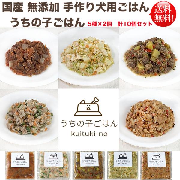 大人気再入荷しました!!　国産 無添加 手作り 犬用ごはん うちの子ごはん kuituki-na 5...