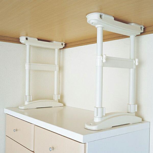 【T】家具転倒防止圧着Wポール 　Ｌサイズ