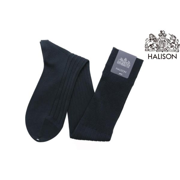 ハリソン / HALISON 靴下 15700xc 綿100% リブホーズ クラシックリンキング チ...