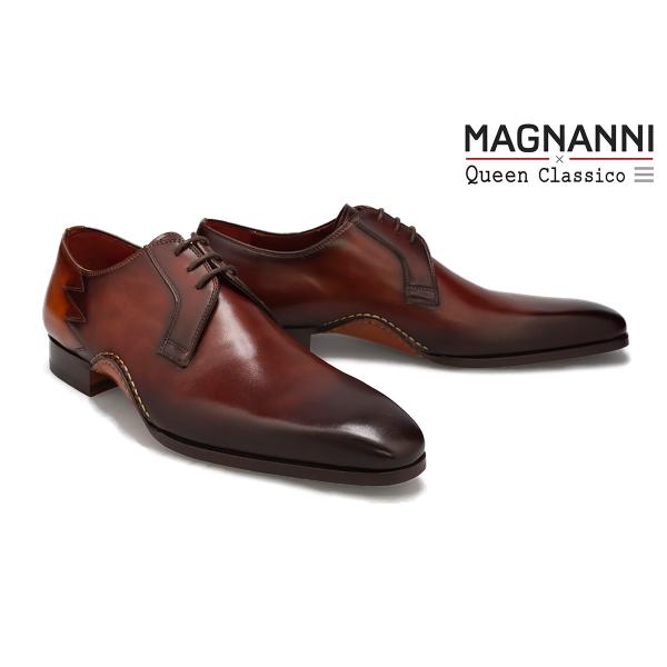 マグナーニ / MAGNANNI メンズ ドレスシューズ 25225cao  外羽根プレーントゥ ス...