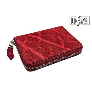 レザック バッグ エレファントミドルウォレット グリーン 国産(日本製  