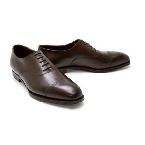 ビジネスシューズ 本革 ストレートチップ キャップトゥ メンズ クロケット&ジョーンズ Crockett&Jones 9447dbr ダークブラウン オードリー｜queen-classico