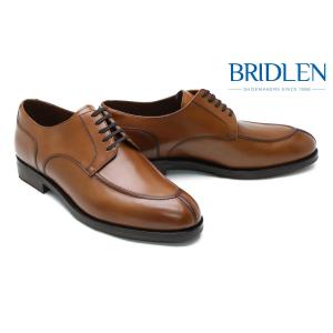 BRIDLEN メンズ ドレスシューズ Uチップダービー ブラウン ブリドレン gri-206br｜queen-classico