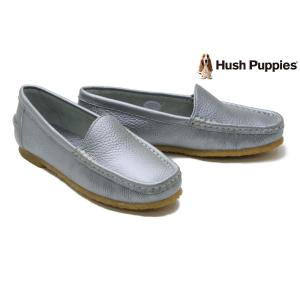 ハッシュパピー レディース ハッシュパピー レディース スリッポン l-2711t シルバー Hush Puppies l-2711ti sv｜queen-classico