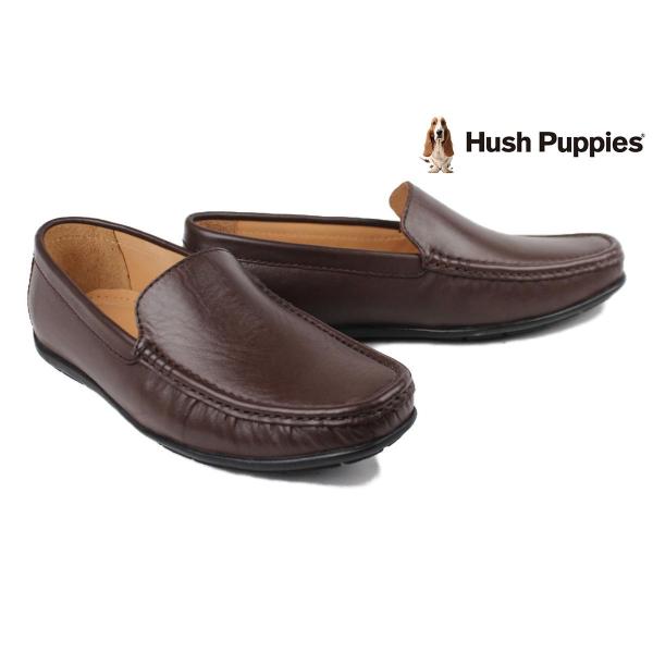 ハッシュパピー メンズ カジュアルシューズ バンプ ダークブラウン Hush Puppies m-7...