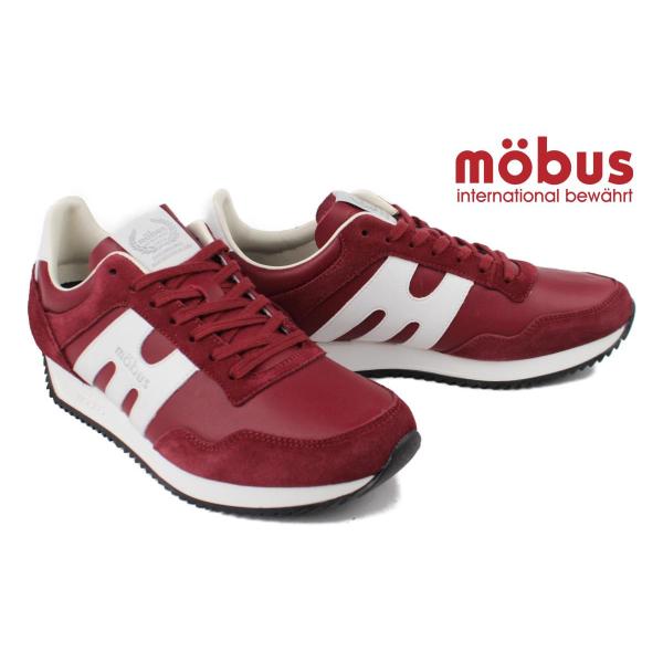 モーブス / mobus メンズ スニーカー  ロイ マロンホワイト　mj-2409