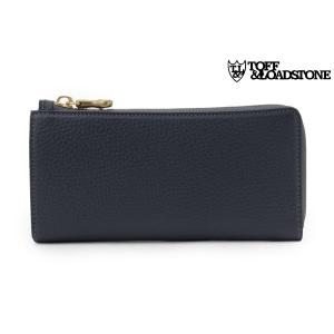 TOFF & LOADSTONE ブラックレザー長財布 TOFF&LOADSTONE（トフアンドロードストーン） 長財布 財布 Lジップ