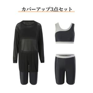 大きいサイズ レディース 水着 フィットネス ...の詳細画像1