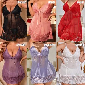 ベビードール セクシーランジェリー ショーツセ...の詳細画像5