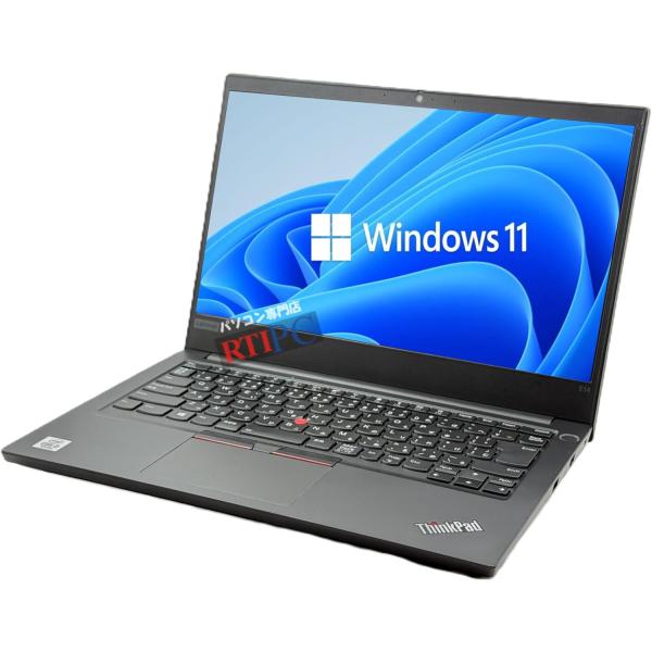 中古ノート【Thinkpad E14】MS オフィス2021付き , 第10世代 CPU SSD搭載...