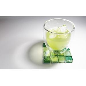 コースター ワールドピース オリジナル ( ブルー/水色/ゴールド/ホワイト/グリーン)｜queenandking