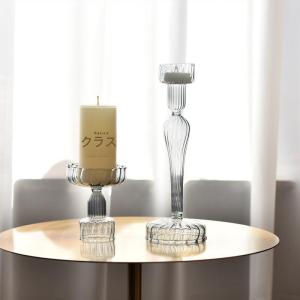 クリアガラス フラワーベース No.63【雑貨 インテリア 花瓶 ガラス