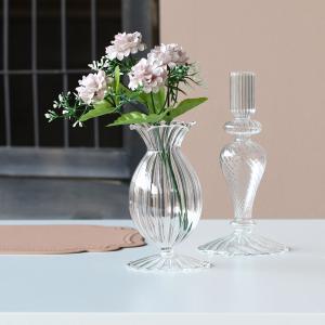 クリアガラス フラワーベース No.71【雑貨 インテリア 花瓶 ガラス